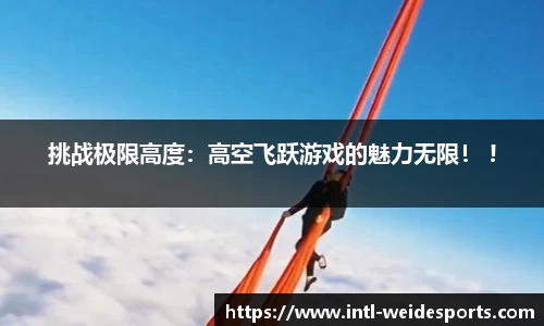 挑战极限高度：高空飞跃游戏的魅力无限！ !